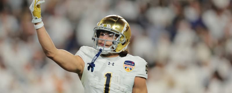 How Notre Dame WR Jaden Greathouse stole the show in epic College Football Playoff win over Penn State