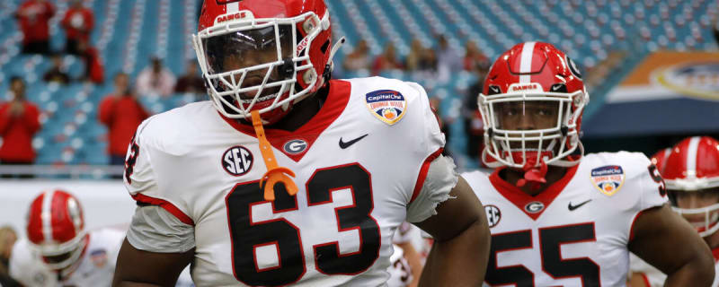 40-Yard Dash Results: Sedrick Van Pran Georgia Bulldogs Center