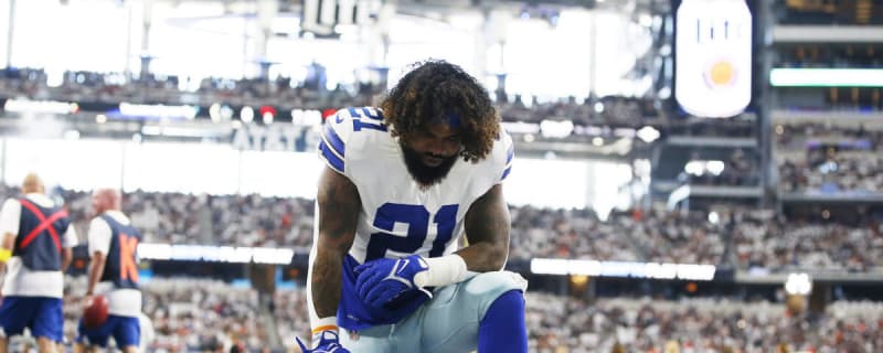 Cowboys&#39; Ezekiel Elliott sends a simple yet powerful message after reuniting with Dallas