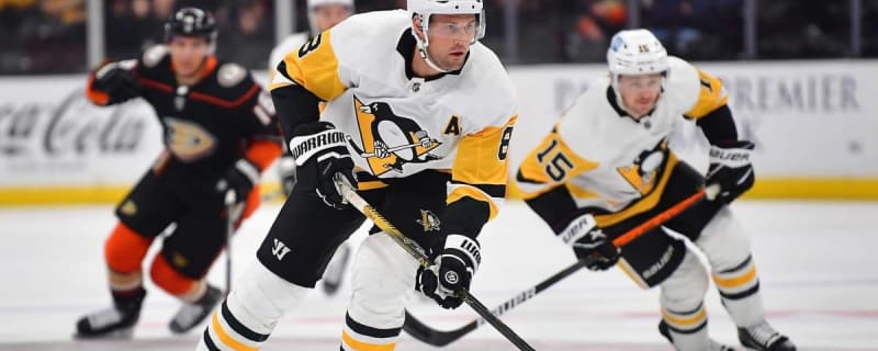 Brian Dumoulin of the Pittsburgh Penguins during practice for the