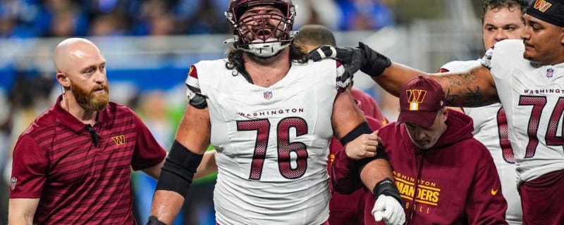 Commanders Get Brutal Sam Cosmi Injury Update