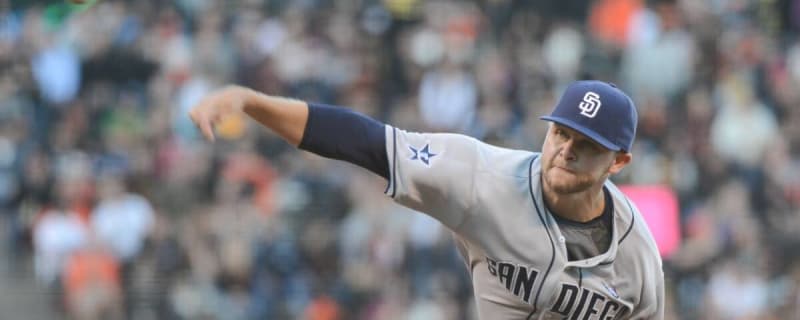 Former Padres Pitcher Acquired in Blockbuster Trade Joins NL West Rival on Minor League Deal