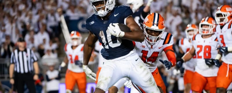 Penn State Star RB Nick Singleton’s Availability In Question After Absence from Practice