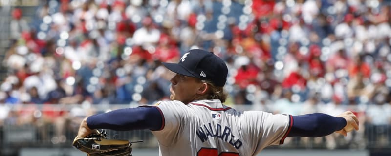 Hurston Waldrep finds unexpected ending to his Spring Training debut