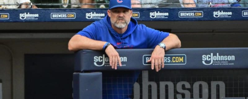 3 candidates to replace David Ross if Chicago Cubs fire him as manager