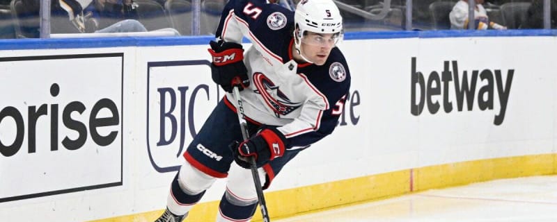 Blue Jackets assign Denton Mateychcuk to AHL Cleveland