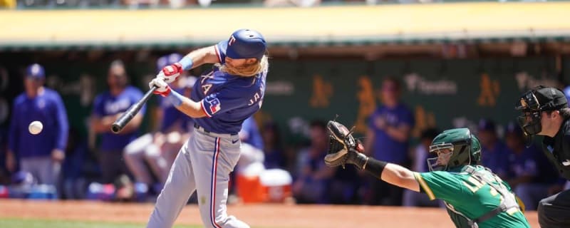 Travis Jankowski HAMMERS a Three-Run Home Run!, 1st HR of 2023, Texas  Rangers