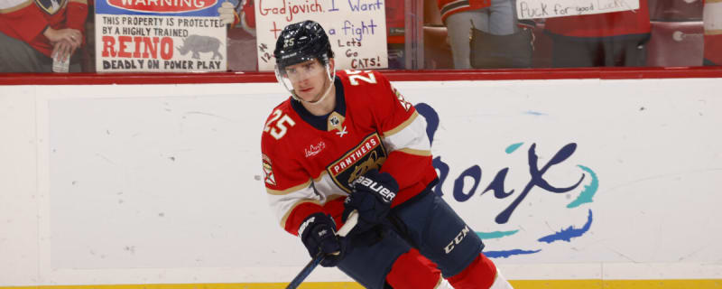 Panthers’ Mackie Samoskevich Is Playing Great Hockey