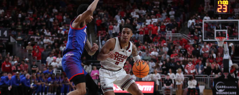 Red Raiders Men&#39;s Hoops Hand Blue Demons First Loss of the Season