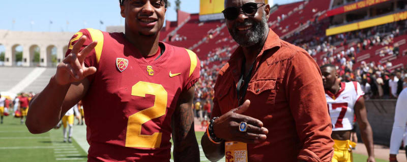 Jerry Rice should be happy instead of &#39;hot&#39; over Brenden Rice&#39;s 2024 NFL Draft slide