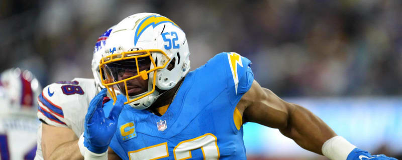 Los Angeles Chargers OLB Khalil Mack remains on prestigious annual NFL list, but his ranking drops significantly