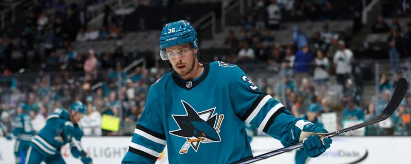 Sharks’ Lucas Carlsson Trying to Prove His NHL Worth