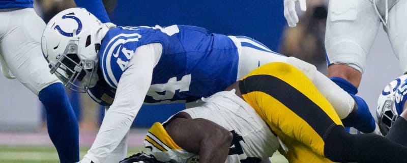 Colts LB Zaire Franklin took a shot at a Steelers player following a distasteful pregame gesture