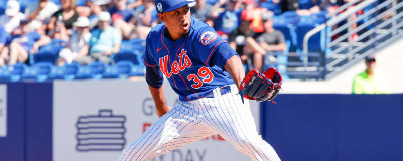 Mets' Edwin Diaz ahead of schedule with rehab of torn patellar tendon
