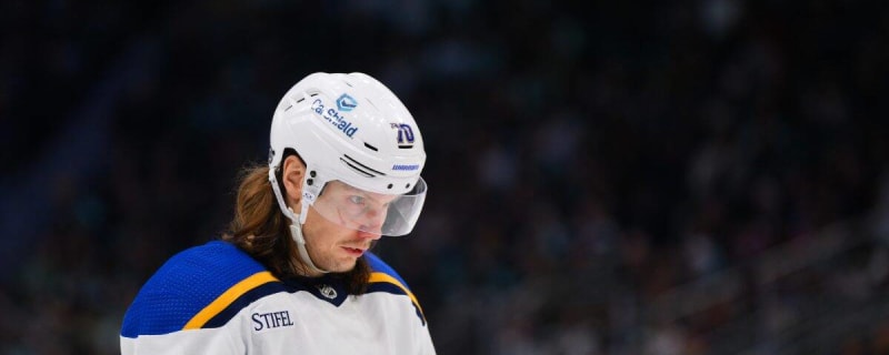 St. Louis Blues’ Oskar Sundqvist out for season with torn ACL
