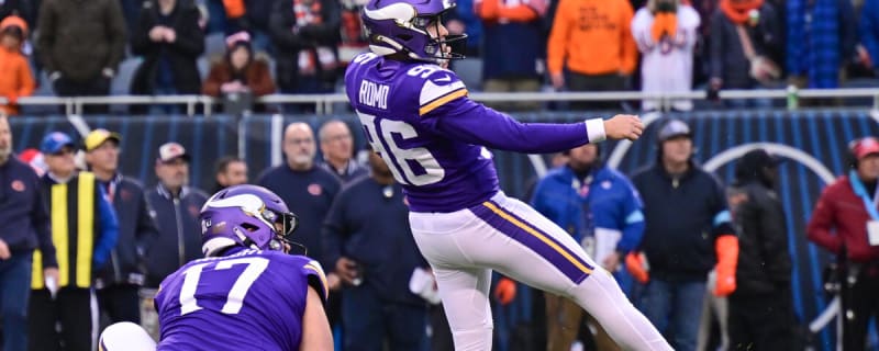 Vikings activate Reichard, DePaola from IR, waive Romo