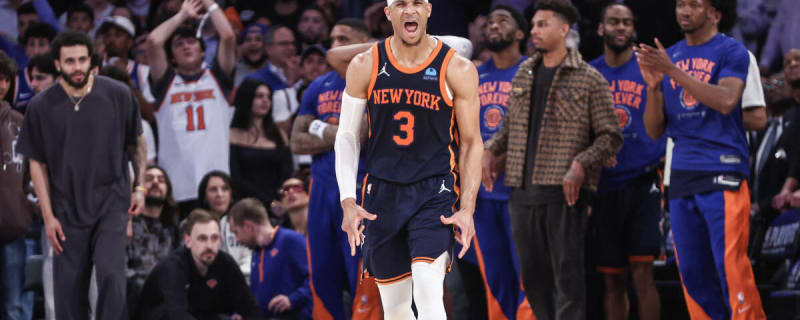 Josh Hart hilariously lets Reggie Miller know exactly what Knicks fans were chanting