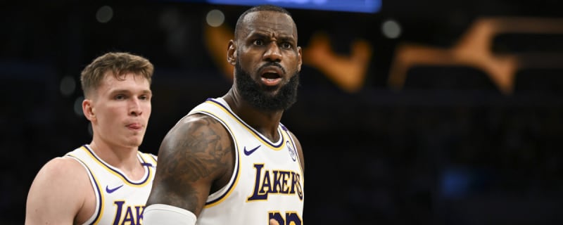 Lakers Rookie Made LeBron James Go Crazy on Tuesday Night