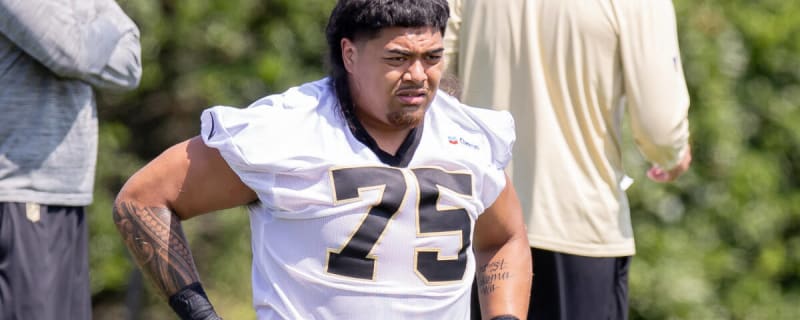 Saints make career-changing decision with rookie OT Taliese Fuaga