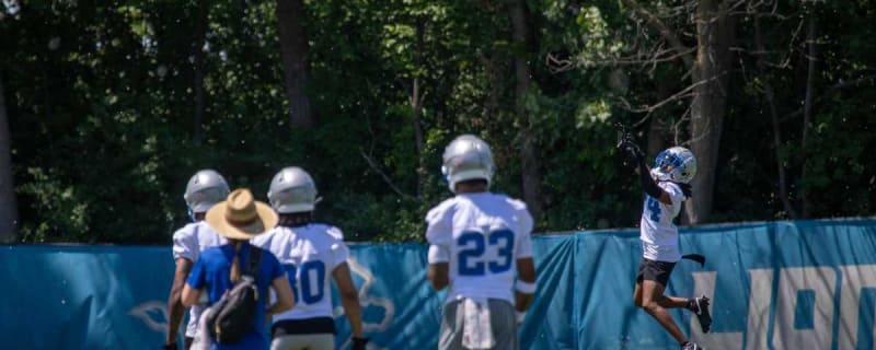 Second year Lion is looking a little more like his All-Pro brother with each passing day