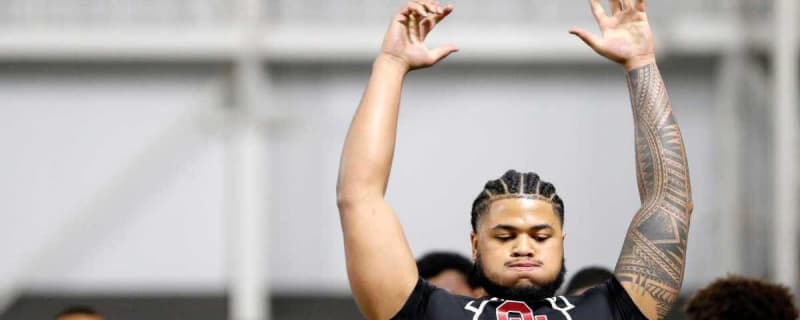 Why DL Jonah Laulu Believes he 'Proved' Himself With Impressive Showing at Oklahoma's Pro Day
