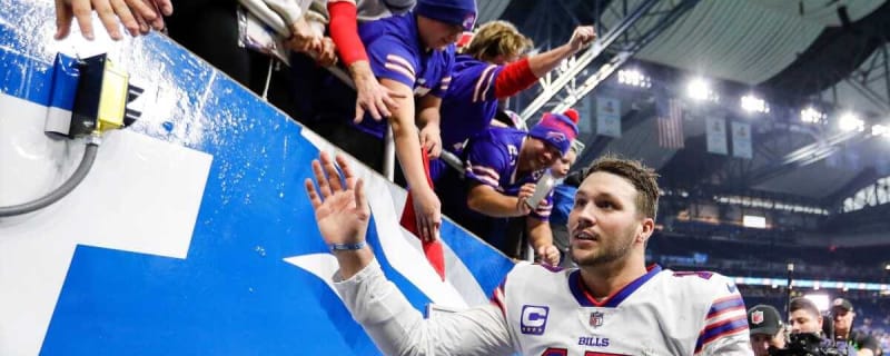 Josh Allen shows his love for Bills Mafia with bittersweet gift