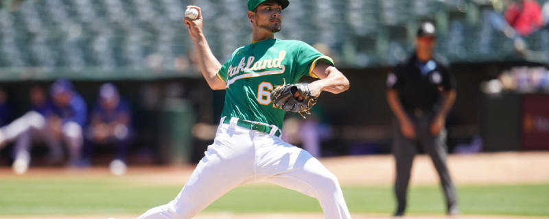 A&#39;s have two pitchers slightly behind schedule