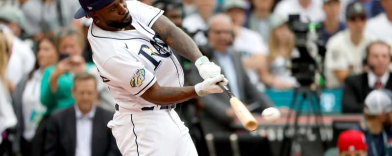 2022 Game-Used Red Jersey: Adolis Garcia - Triple and 5 Total Bases (5/13/2022 vs Boston Red Sox & 7/8/2022 vs Minnesota Twins)