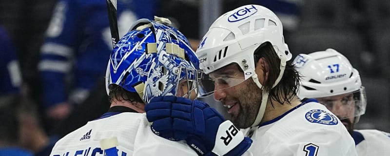 Lightning's Victor Hedman keeps busy with 'stolen' workout gear and puppies