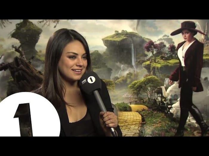 Mila Kunis on BBC Radio 1