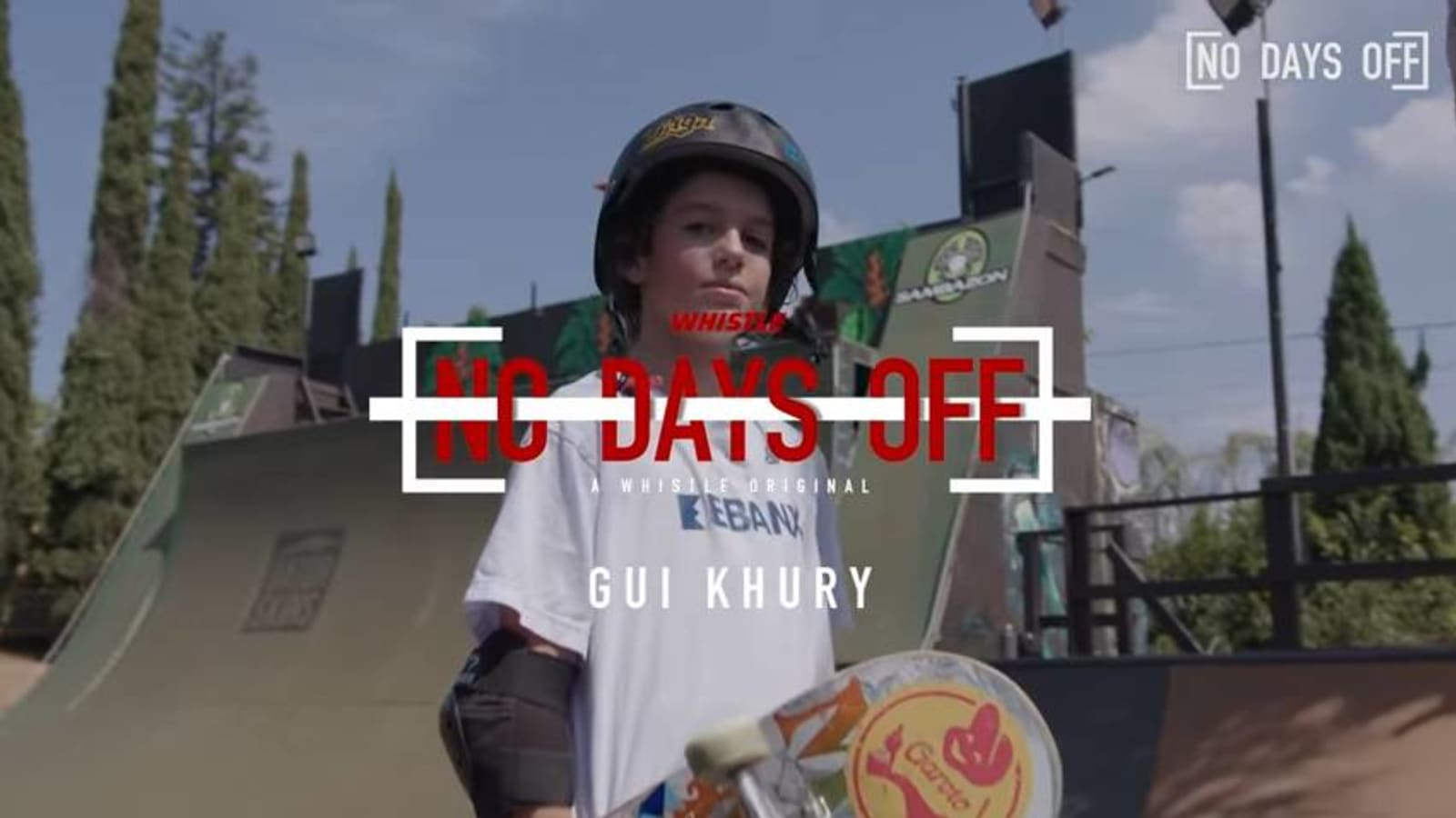 Watch: 12 year-old skateboarding star Gui Khury featured in latest 'No Days Off' episode