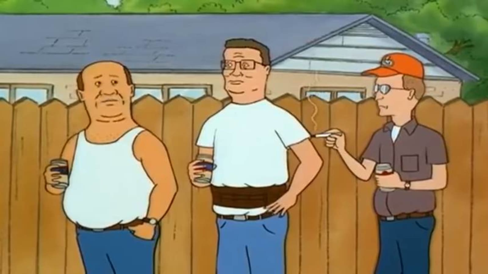 King Of The Hill - Hank Tells Bobby He's From New York 