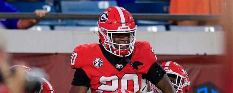 Georgia Bulldogs true freshman RB Dwight Phillips scores TD on 1st career rush vs Florida