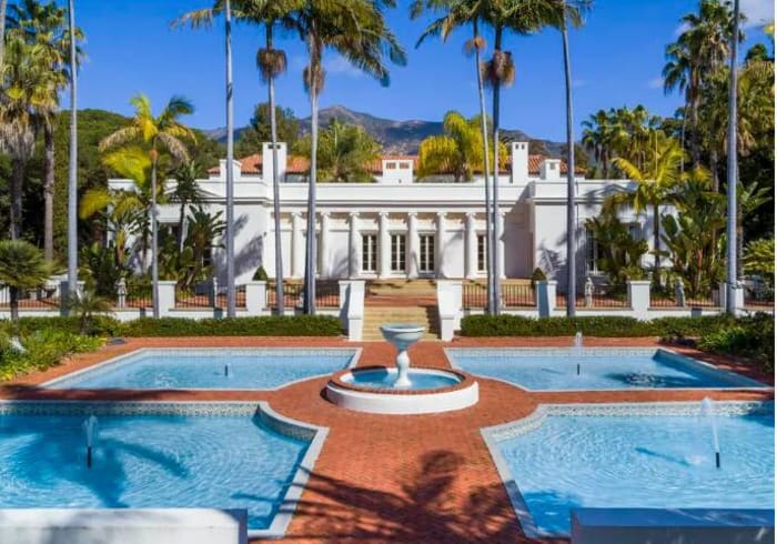 Tony Montana's mansion, "Scarface"