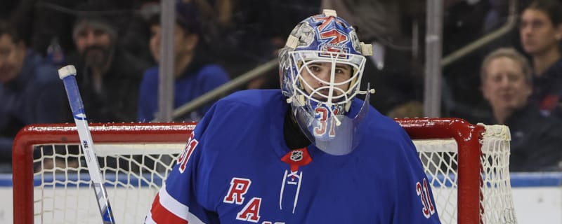 Rangers to place star goaltender on IR with an upper-body injury