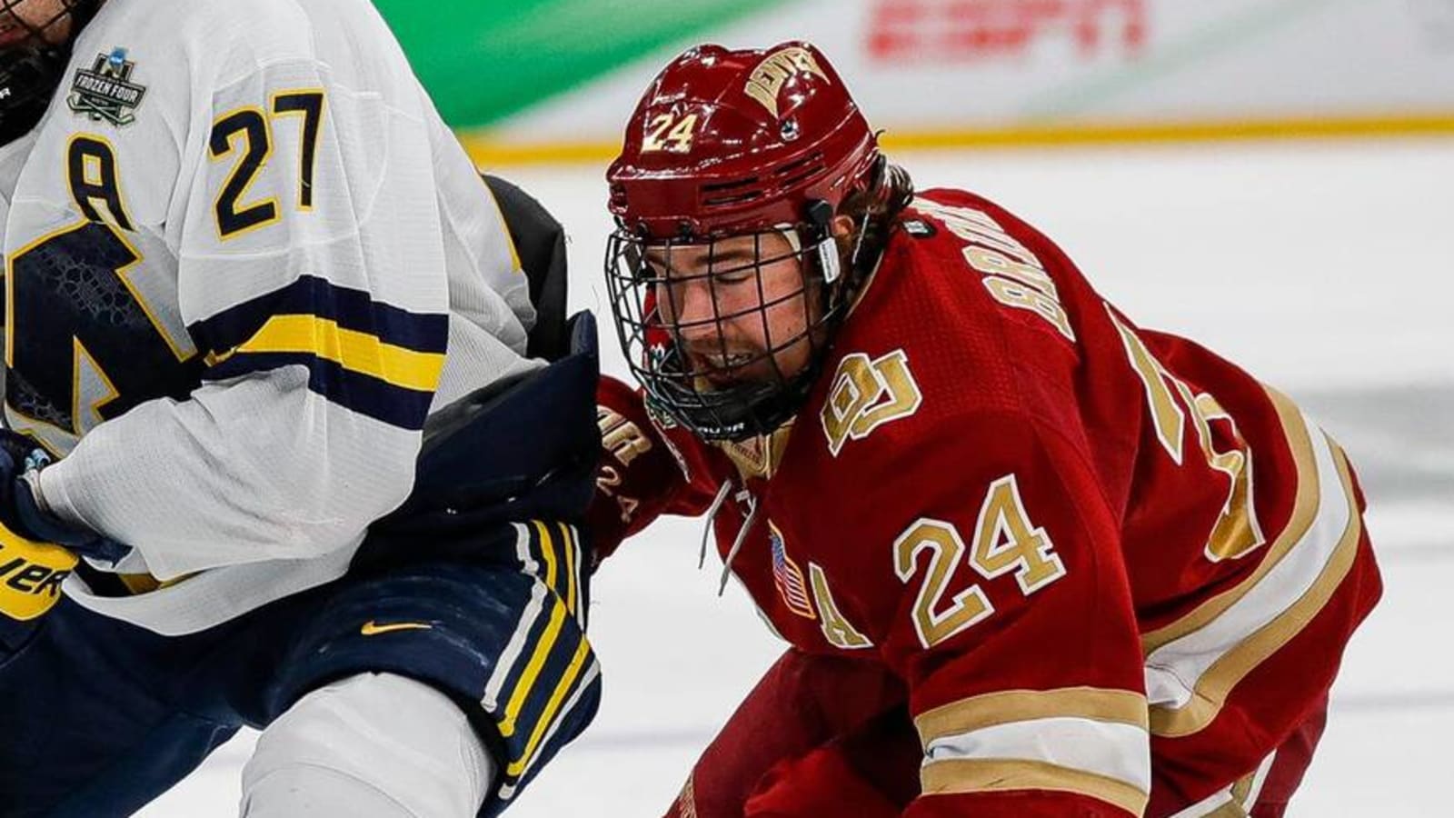 Flyers sign Bobby Brink to entry-level contract