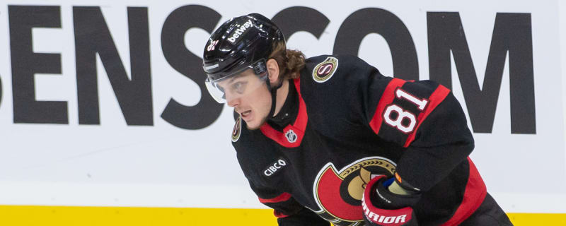 Senators reassign center Adam Gaudette
