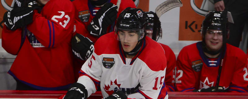 Flames prospect Jaden Lipinski is headed back to the Western Hockey League as an over-ager