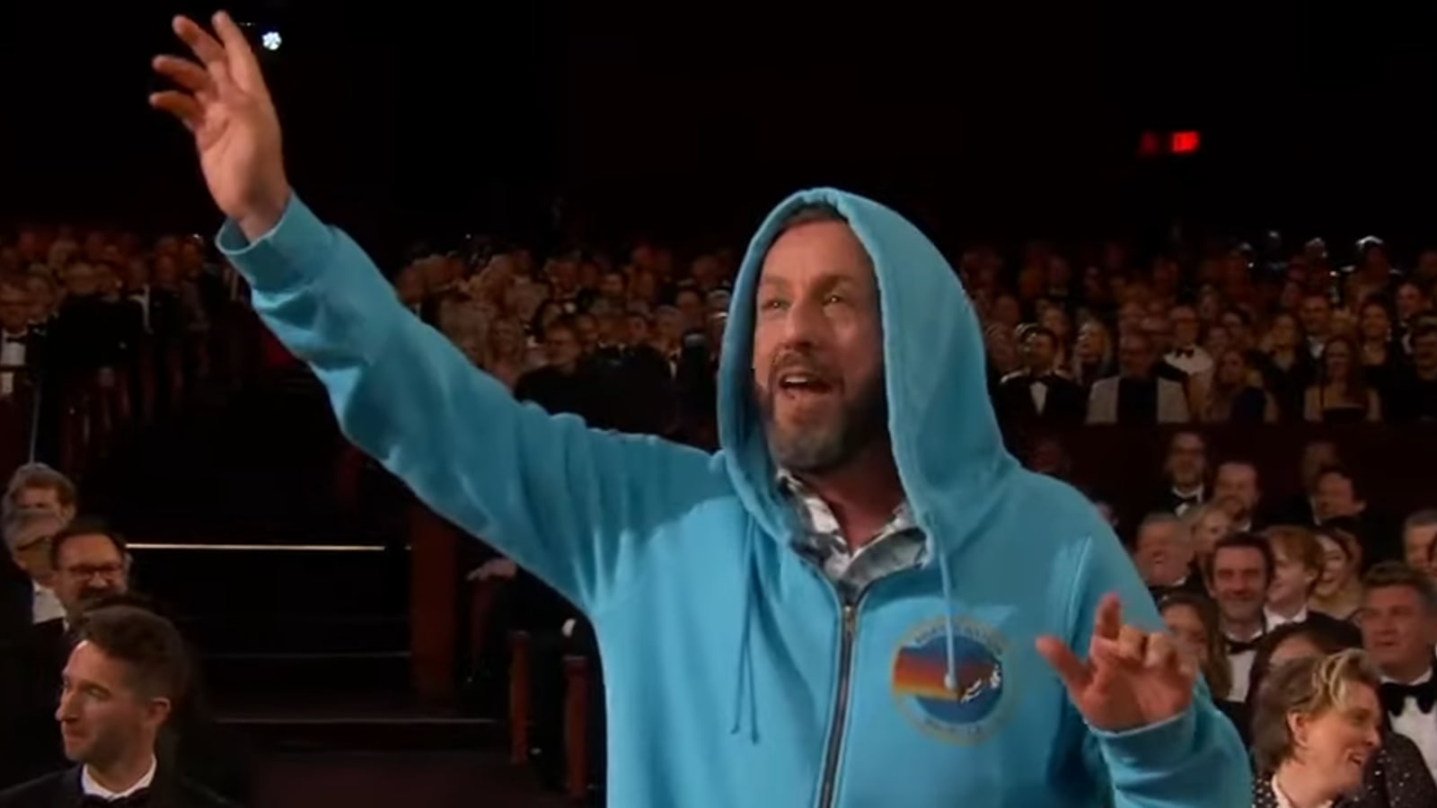 Conan O'Brien shares the story on how Adam Sandler's Oscars joke came together