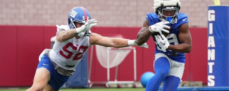 Giants cut core special teams player days before Week 1