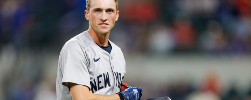 Yankees option speedy outfielder to make room for veteran infielder