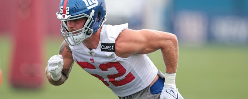 Giants re-sign core special teams player to practice squad, release fullback Jakob Johnson