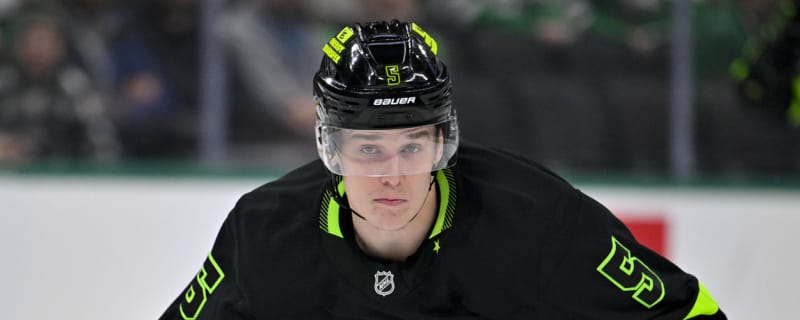 Stars young defenseman out for season