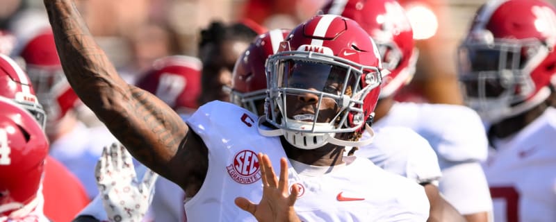 Watch: Jalen Milroe pick-six has Alabama on upset watch