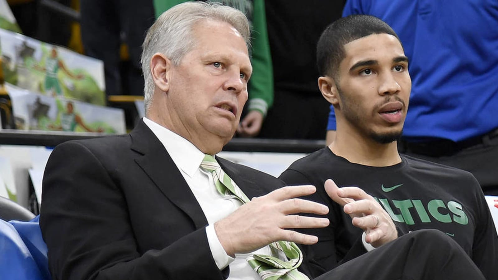 Danny Ainge back in Boston after suffering mild heart attack