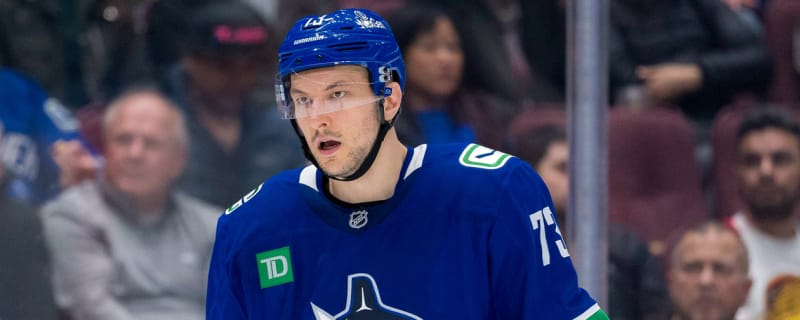 Towering defenseman has just been placed on the trade block by the Vancouver Canucks