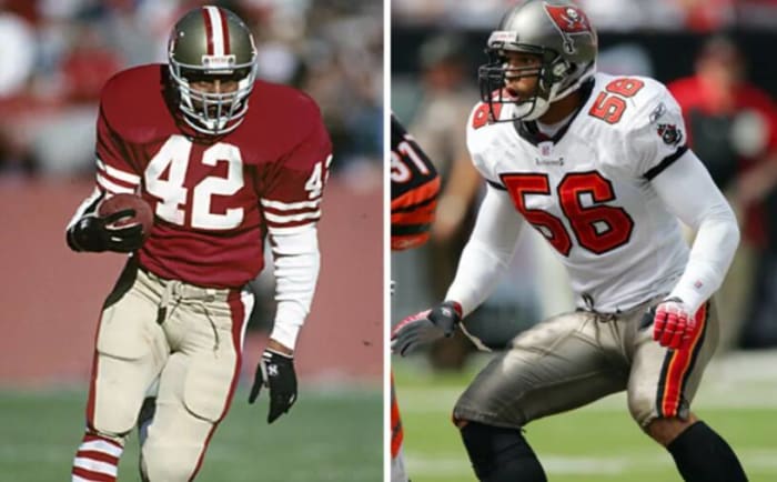 Ronnie Lott and Ryan Nece