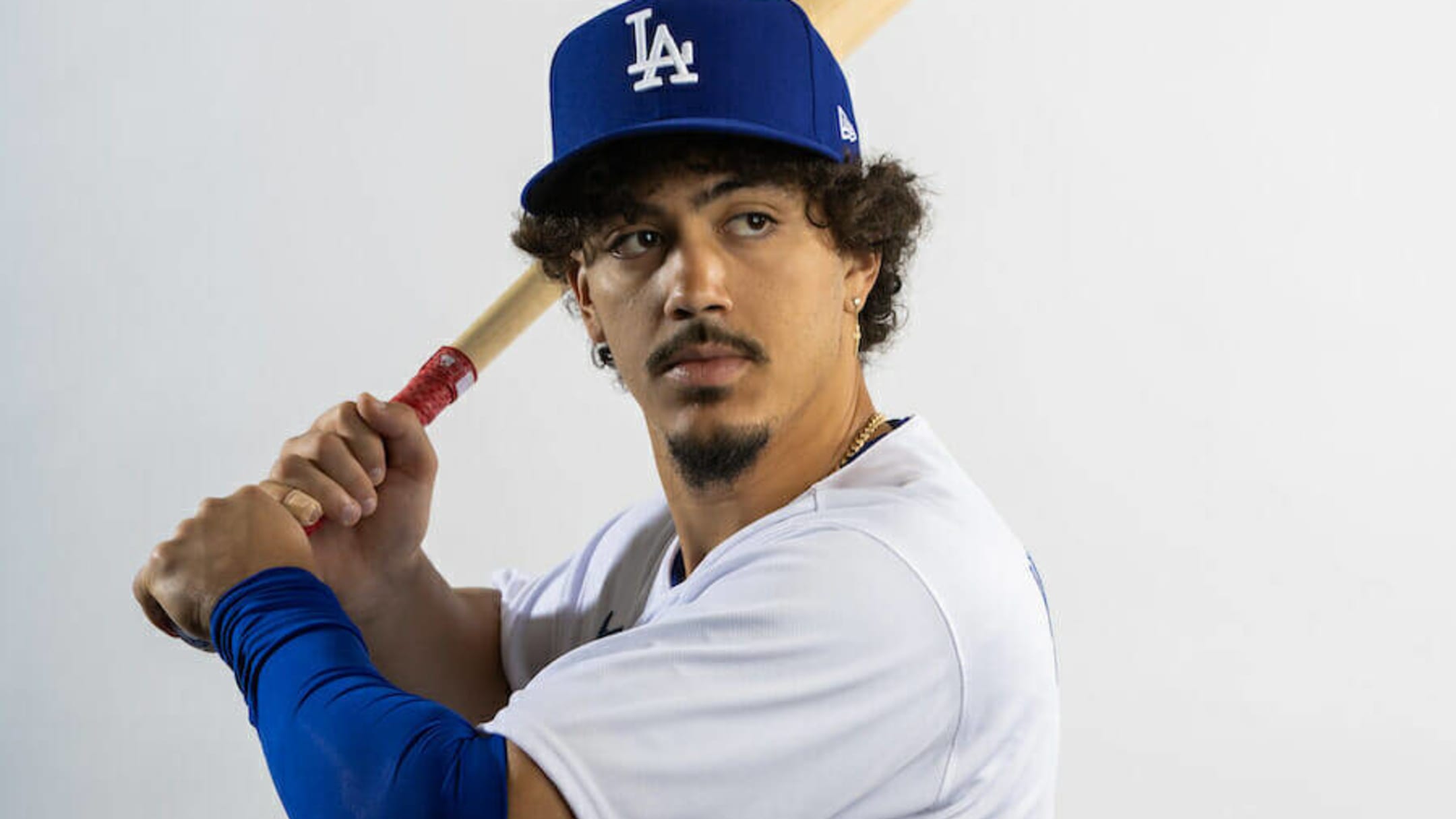 Dodgers' Miguel Vargas, instructed not to swing a bat in spring