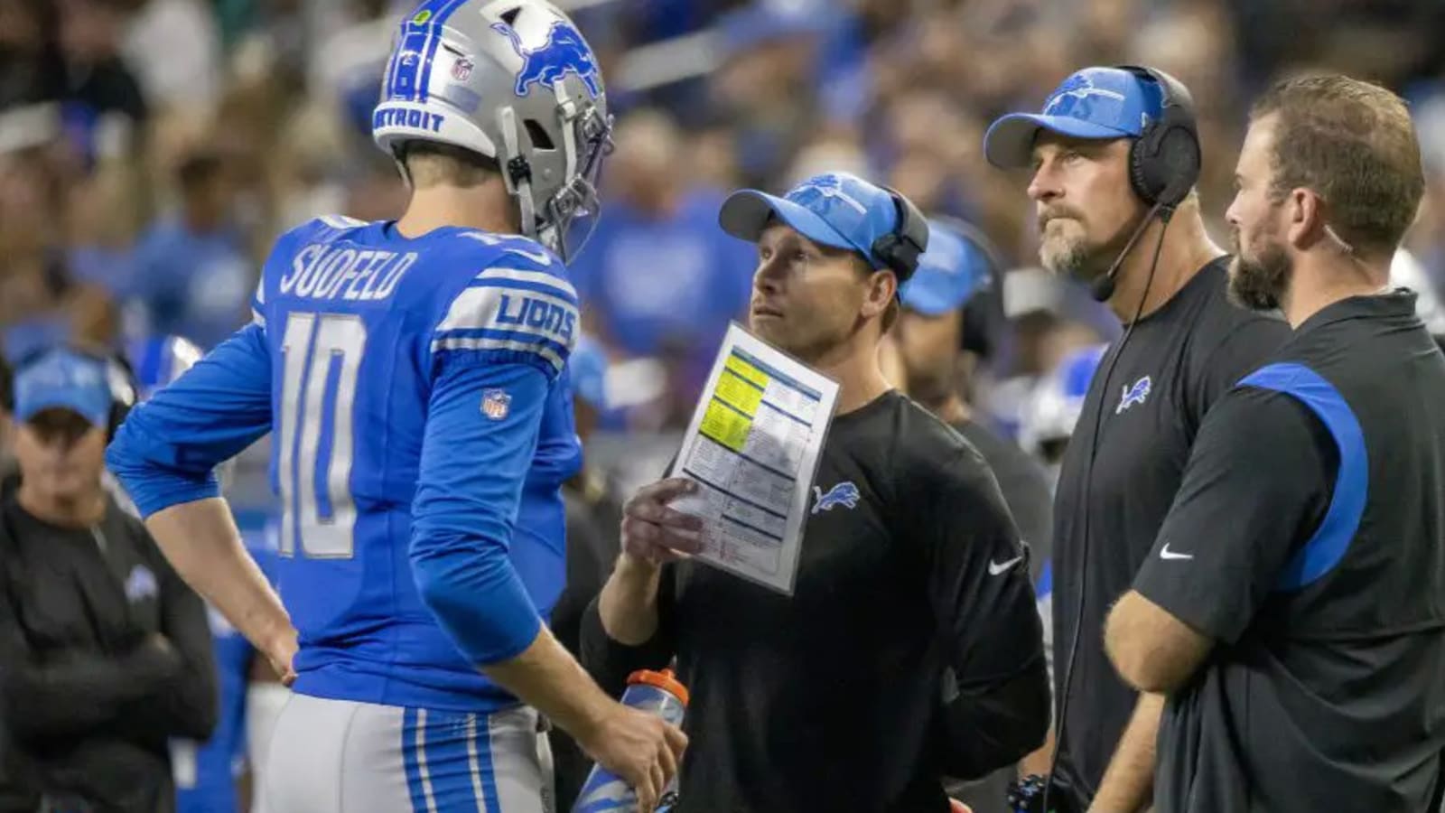 Lions GM’s immediate reaction to Ben Johnson’s Chicago Bears departure