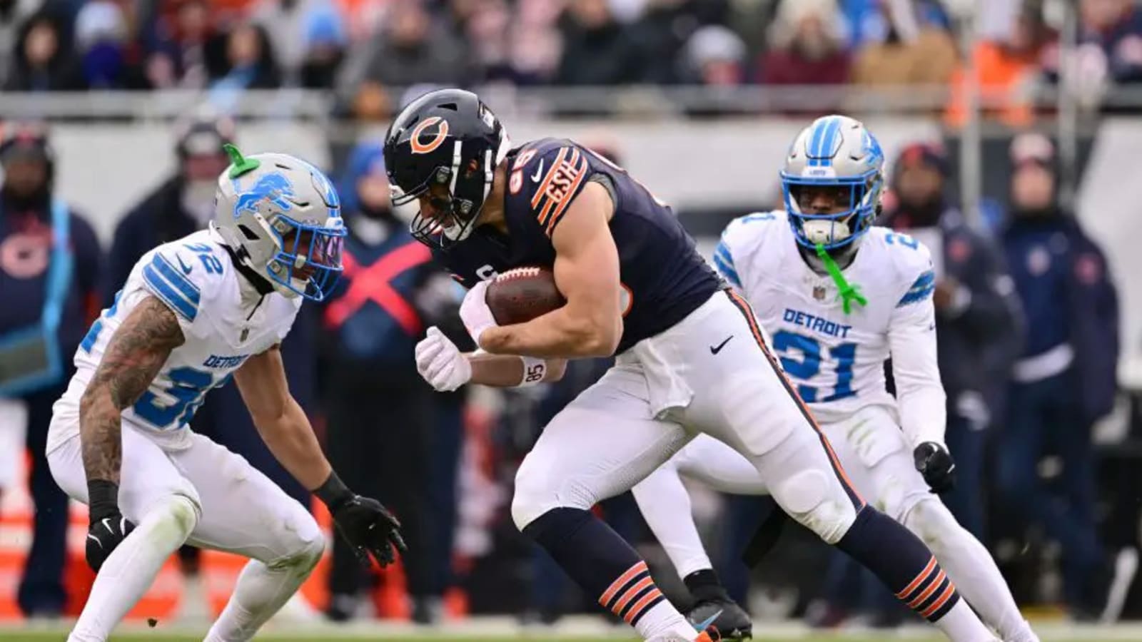 Trade talk for Chicago Bears TE Cole Kmet has already started